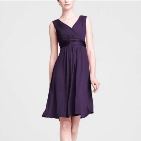 David's Bridal Dresses & Skirts - David’s Bridal Sleeveless Jersey Dress Charmeuse